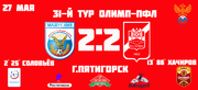 31 тур ОЛИМП-Первенство ПФЛ Группа 1 