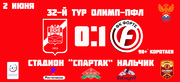 32 тур ОЛИМП Первенства ПФЛ 